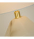 Ape1 Light Table Lamp Satin Brass Metal White Shade-3
