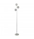 Floor Lamp 3 Light - Chrome with Crystal Sand - 2