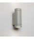 Twin Up Down LED Outdoor Wall Light Textured Grey IP54 8.1W - 1