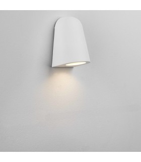 Outdoor Down Wall Light Textured White IP54, GU10 - 1
