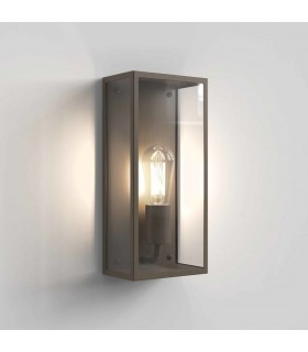 Outdoor LED Wall Lantern Bronze IP44, E27 - 1
