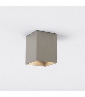 Integrated LED Square Surface Mounted Downlight Matt Nickel 12.5W - 1
