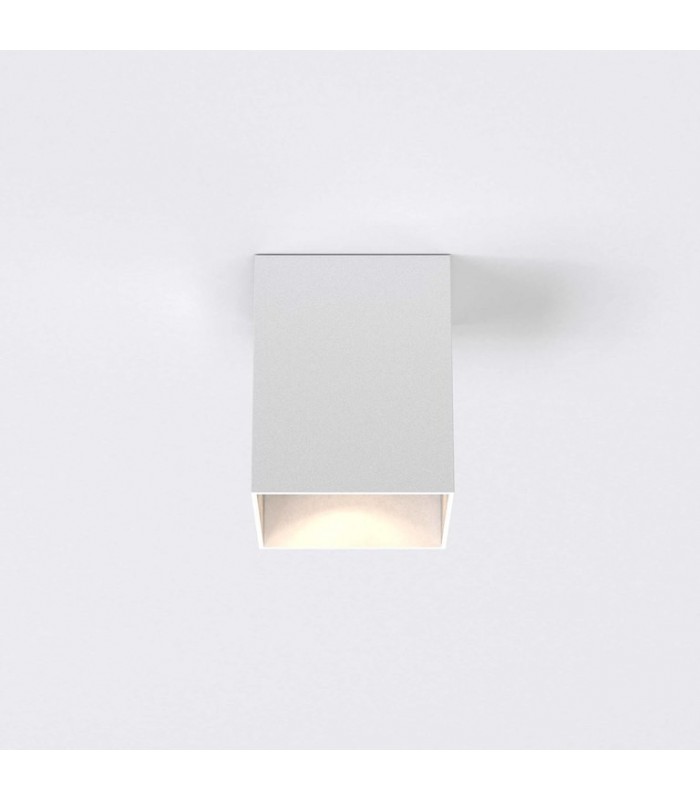 Integrated LED Square Surface Mounted Downlight Textured White 12.5W - 2