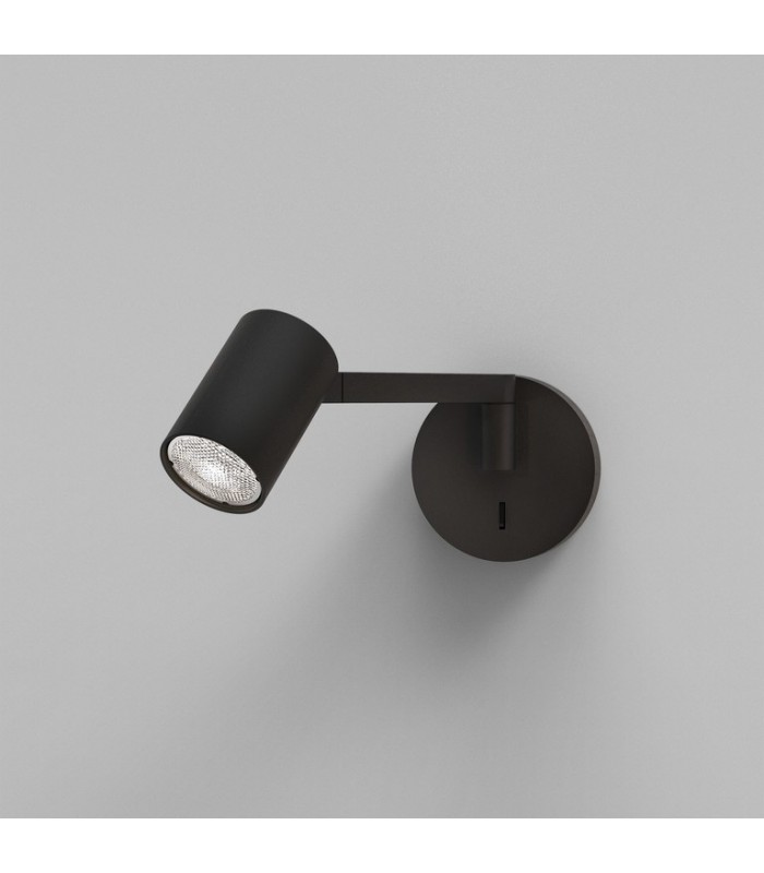Single Adjustable LED Spotlight Matt Black, GU10 - 1