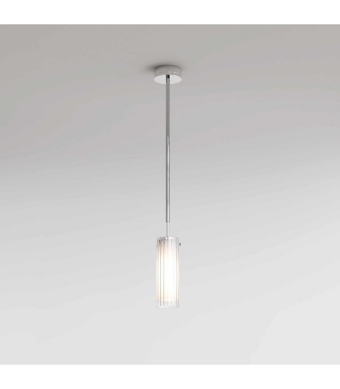 Slim Ceiling Pendant Polished Chrome, LED E14 - 1