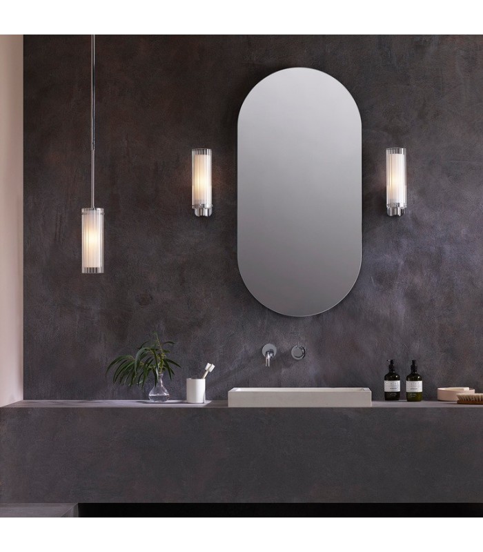 Slim Ceiling Pendant Polished Chrome, LED E14 - 4
