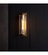 Flush Wall Lantern Textured Black IP23, E27 - 2