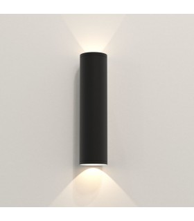 Coastal Outdoor Up Down LED Wall Light Textured Black, GU10 - 2