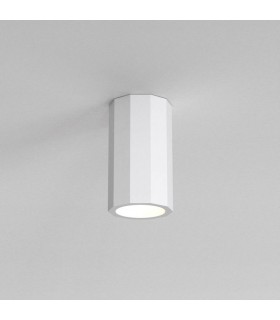 Surface Mounted Downlight 150cm Plaster White GU10 - 1