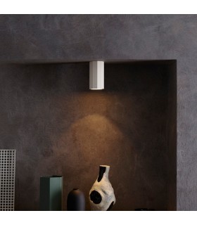 Surface Mounted Downlight 150cm Plaster White GU10 - 2