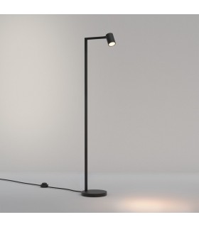 Floor Reading Lamp Matt Black, GU10 - 1