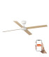 Rudder 132cm Smart Ceiling Fan Matt White 4 Blade-2