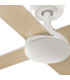 Rudder 132cm Smart Ceiling Fan Matt White 4 Blade-4