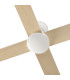 Rudder 132cm Smart Ceiling Fan Matt White 4 Blade-5