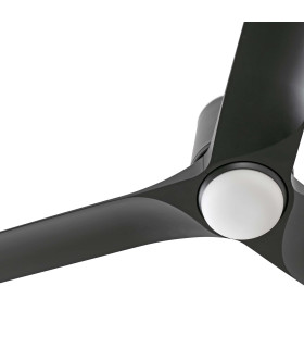 Hey Tub Small 90cm LED Smart Ceiling Fan Black-2
