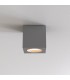 Square Surface Mounted Downlight Textured Grey IP65, GU10 - 1