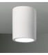 1 Light Round Ceiling Downlight Plaster, White, GU10 - 1