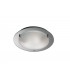 Flush Ceiling, 400mm Round, 3 Light E27 Polished Chrome - 1