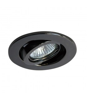 GU10 Adjustable Recessed Downlight Black Chrome (Bulb Not Included) - 1