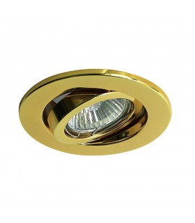 GU10 Adjustable Recessed Downlight Gold (Bulb Not Included) - 1