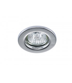 GU10 Fixed Recessed Downlight Polished Chrome (Bulb Not Included) - 1