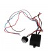 Remote Fixing 20mm Miniature Photocell IP65 20-70 Lux 5A Black - 1