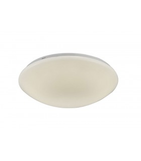 LED Flush Ceiling Light, 246mm Round, 12W 840lm White 4000K - 1