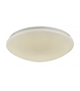 LED Flush Ceiling Light, 363mm Round, 18W 1080lm White 4000K - 1