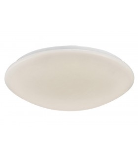 LED Flush Ceiling Light, 500mm Round, 30W 1800lm White 4000K - 1