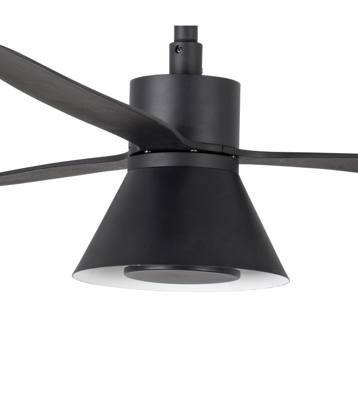 Kit 24cm Ceiling Fan Matt Black, Blades CCT