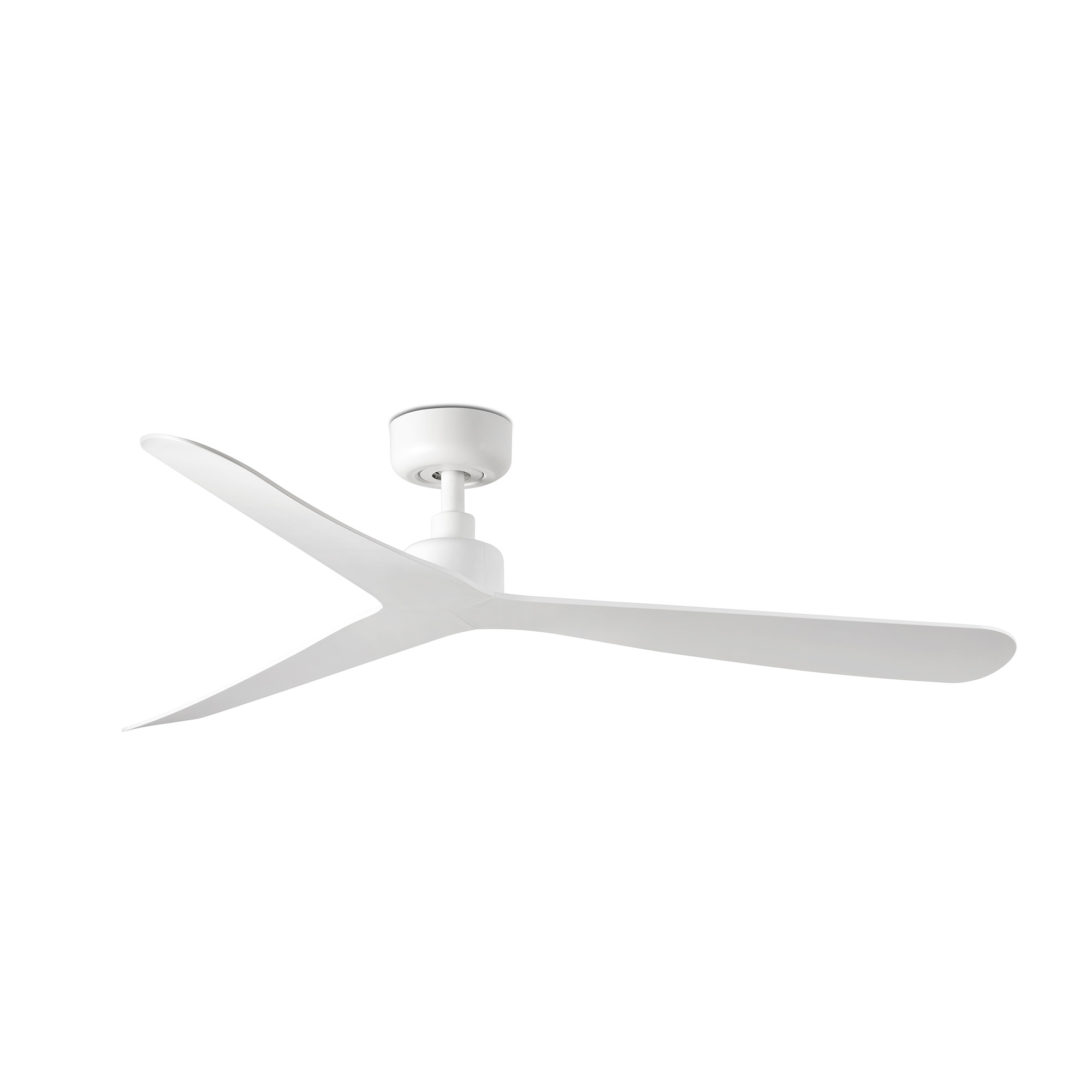 Rocker 132cm Smart Ceiling Fan Matt White