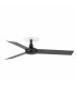 Cruiser Recessed 106cm Ceiling Fan Matt Black