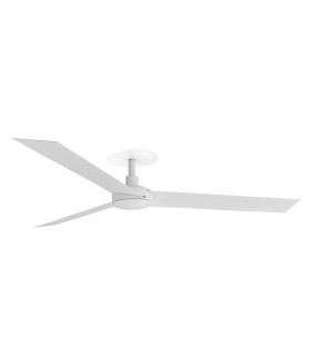 Cruiser Recessed 132cm Ceiling Fan Matt White
