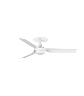 Mini Punt Recessed 90cm Ceiling Fan Matt White