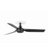 Mini Punt Recessed 90cm Ceiling Fan Matt Black