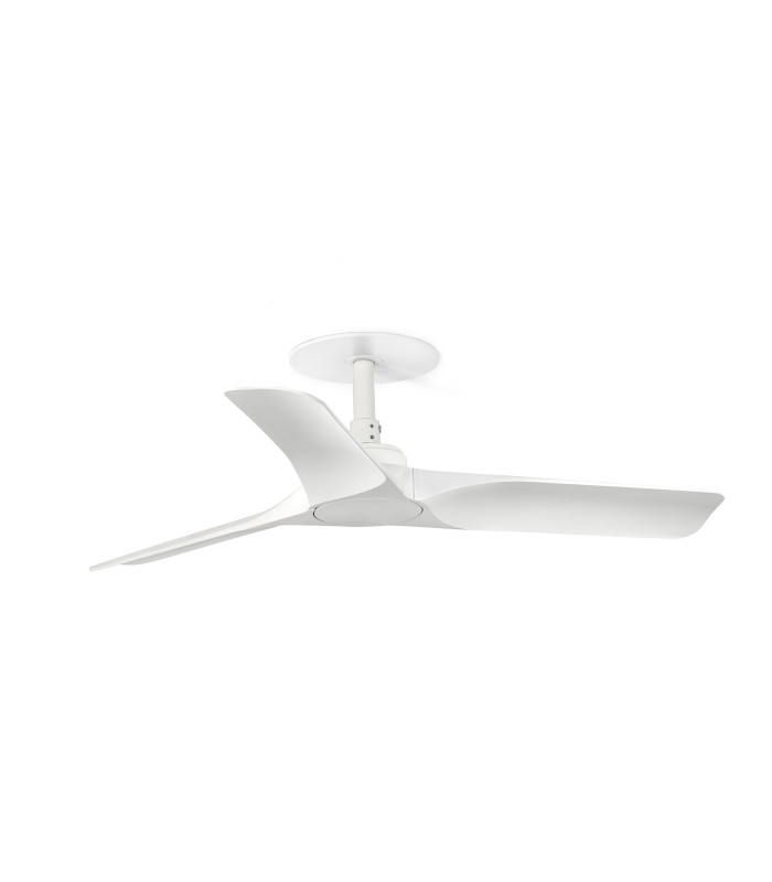 Hey Recessed 90cm Ceiling Fan Matt White