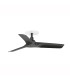 Hey Recessed 90cm Ceiling Fan Matt Black