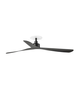 Rocker Recessed 132cm Ceiling Fan Matt Black