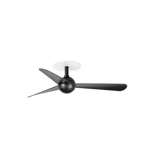 Sfera Recessed 90cm Ceiling Fan Matt Black