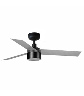 Cruiser 106cm TEK LED Ceiling Fan Matt Black, Aluminium Blades 3000K
