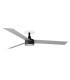 Cruiser Recessed 132cm Ceiling Fan Matt Black, Aluminium Blades CCT