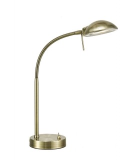 Table Task Task Lamp 1 Light G9 Antique Brass - 1