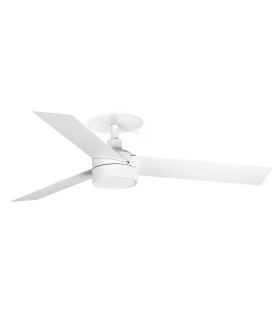 Cruiser Recessed 106cm LED Ceiling Fan Matt White CCT