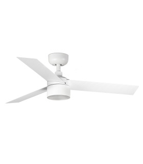 Cruiser 106cm Smart TEK LED Ceiling Fan Matt White 4000K