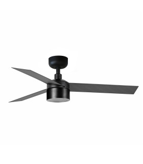 Cruiser 106cm TEK LED Ceiling Fan Matt Black 4000K