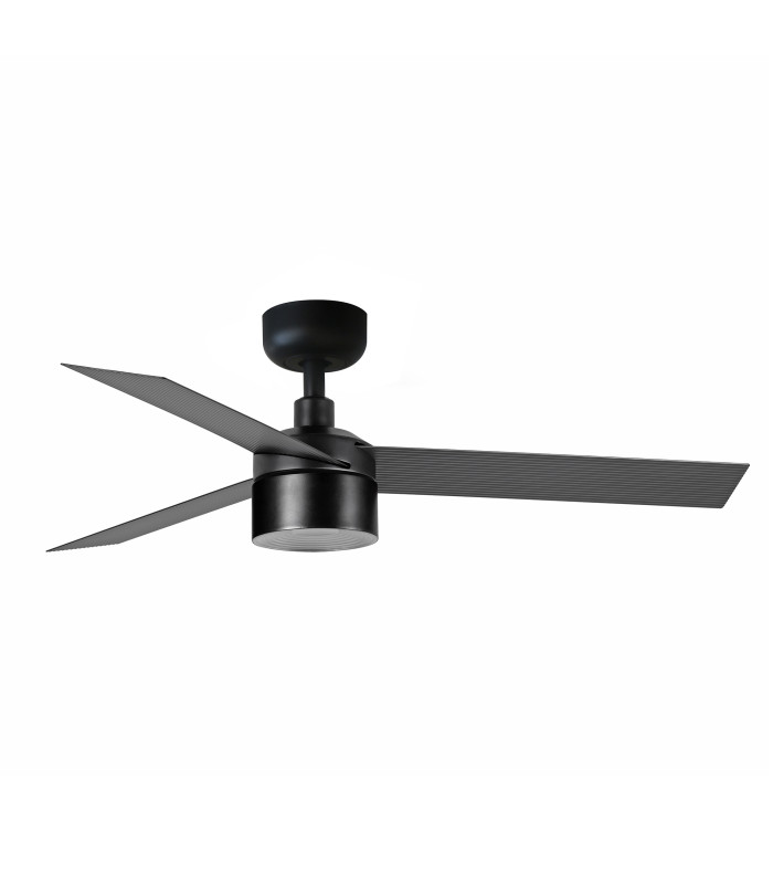 Cruiser 106cm Smart TEK LED Ceiling Fan Matt Black 4000K