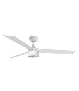 Cruiser 132cm TEK LED Ceiling Fan Matt White 2700K