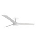 Cruiser Recessed 132cm LED Ceiling Fan Matt White CCT