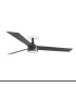 Cruiser Recessed 132cm LED Ceiling Fan Matt Black CCT