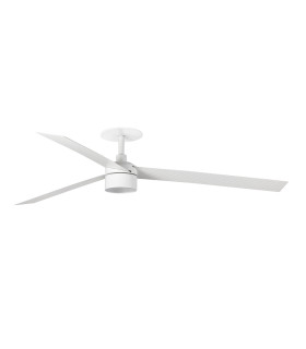 Cruiser Recessed 160cm TEK LED Ceiling Fan Matt White 2700K